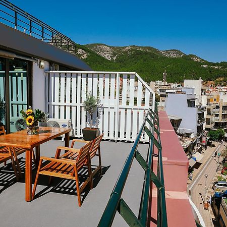 The First Key Luxury & Small Apartment In The Center Of كسانثي الغرفة الصورة